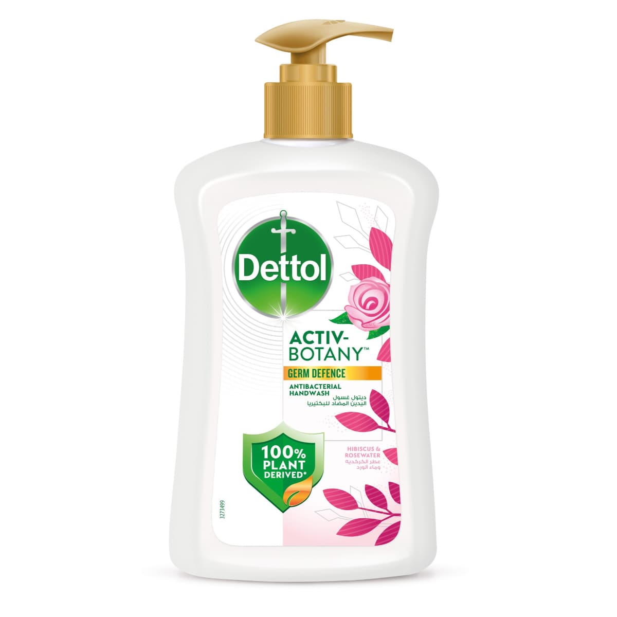 Dettol, Activ-Botany, Hand Wash, With Rose Water at Hibiscus - 400 Ml (Larawan 1 ng 1)