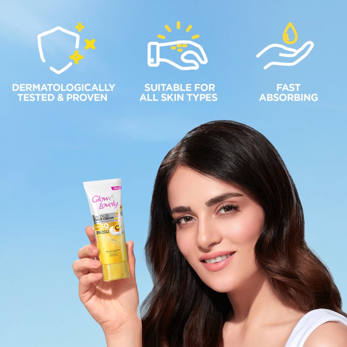 Glow & Lovely, Face, Spf30, Vitc, Cream - 100 Gm (Image 5 of 5)