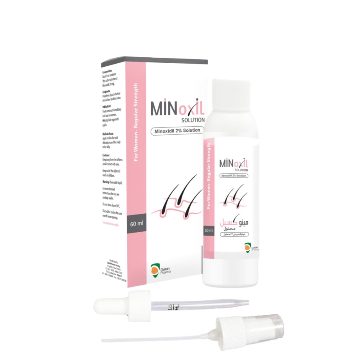 Minoxil, 2%, Solution - 60 Ml (Image 1 of 1)