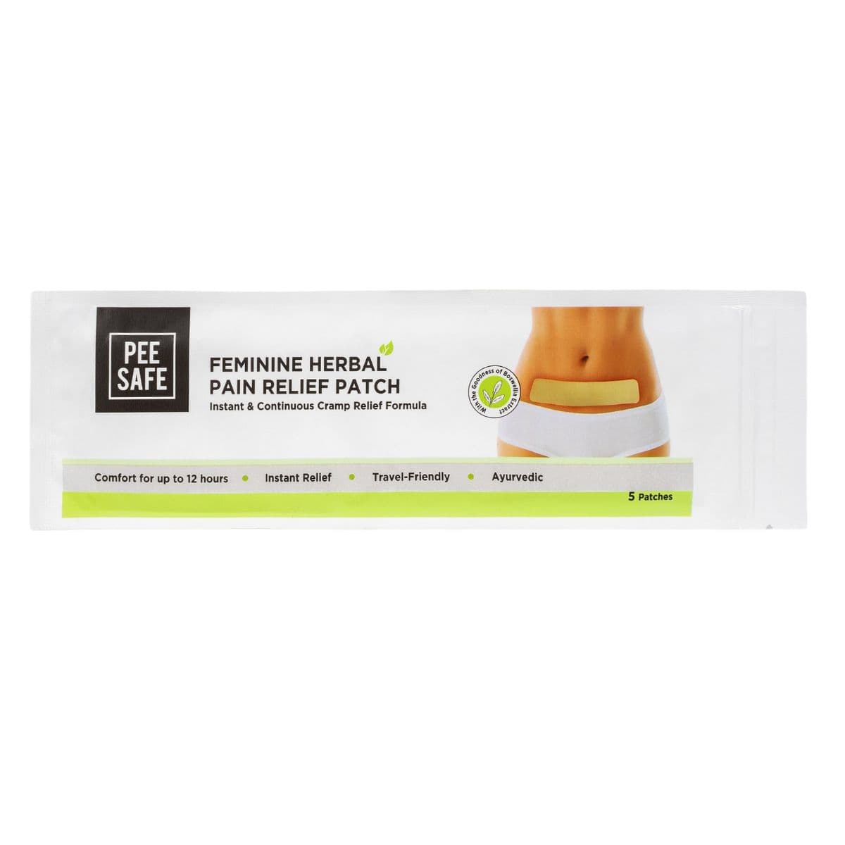 Ligtas sa Pag-ihi, Patches, Herbal, Pambabae Pain Relief - 5 Pcs (Larawan 2 ng 2)