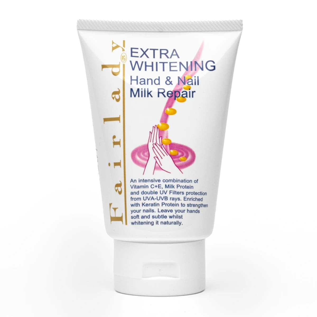 Fair Lady, Whitening Hand & Nails Cream, With Milk Protein - 100 Ml (Image 1 of 3)