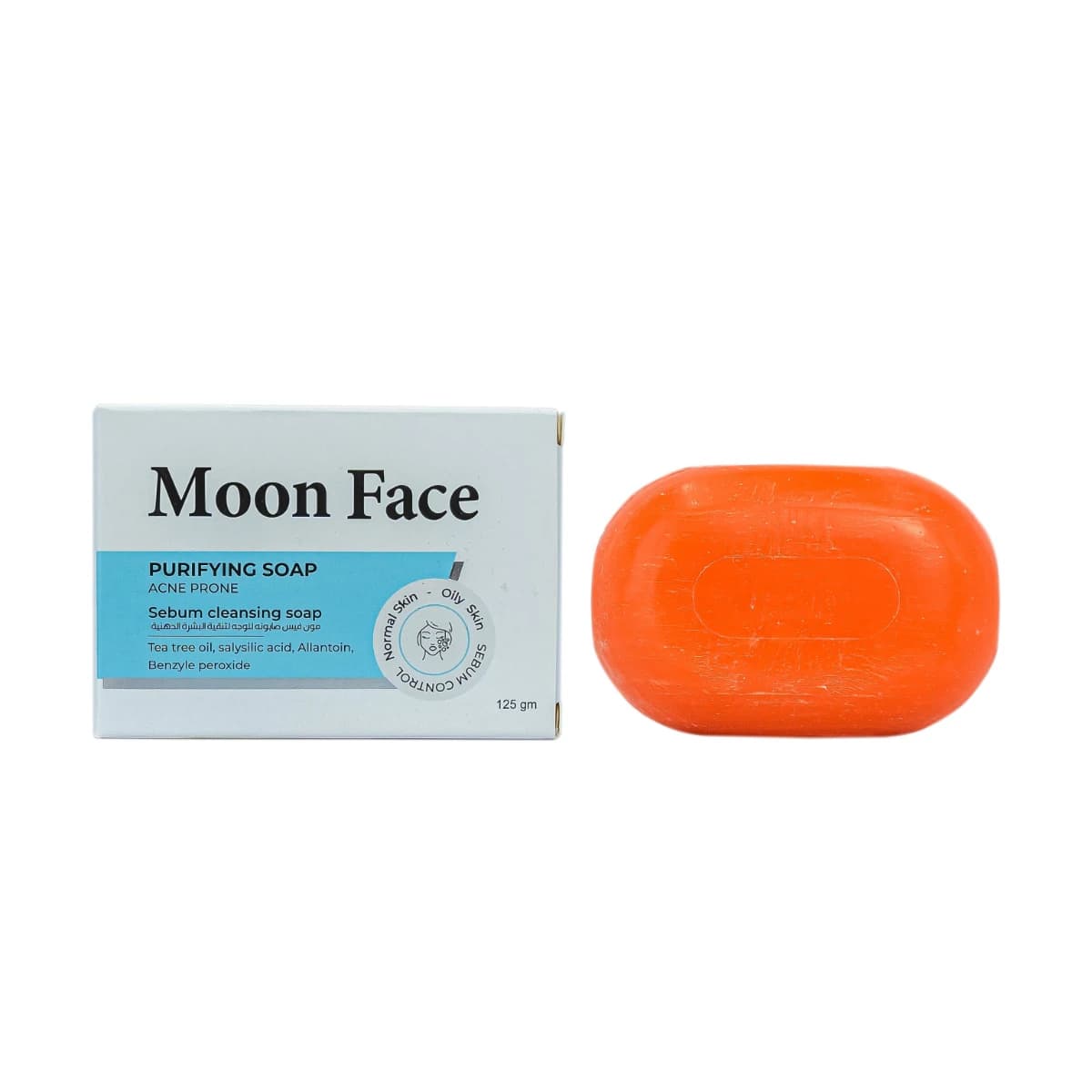 Moon Face, Sebum Cleansing Soap - 125 Gm (Larawan 1 ng 2)