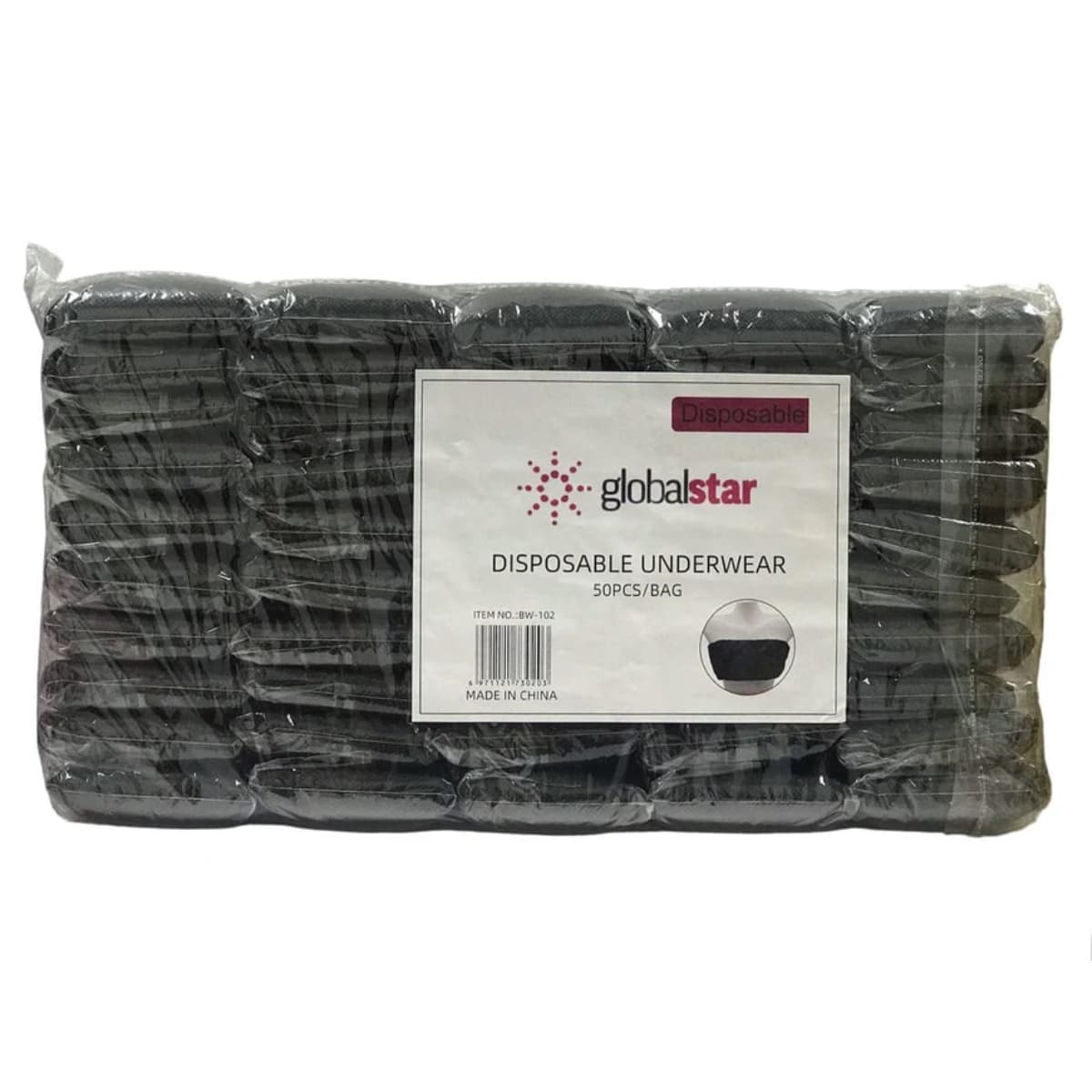 Disposable Strapless Non-Woven Bra – Itim (Larawan 1 ng 1)
