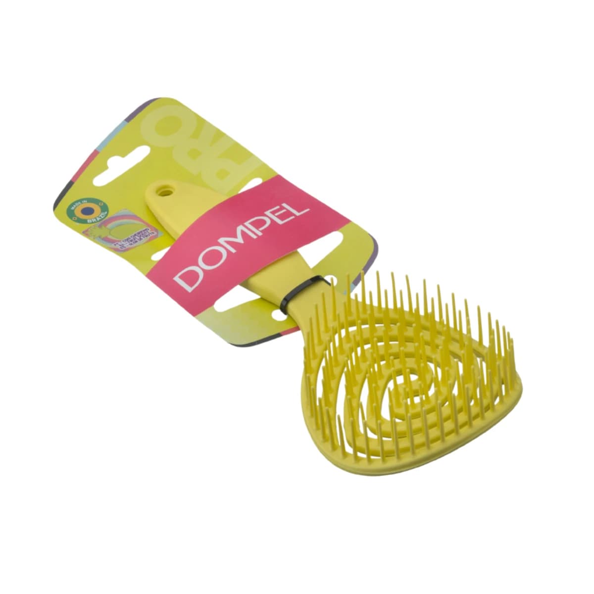 Dompel, Silicon Brush, Pineapple Scent, Yellow - 1 Pc (Larawan 1 ng 2)
