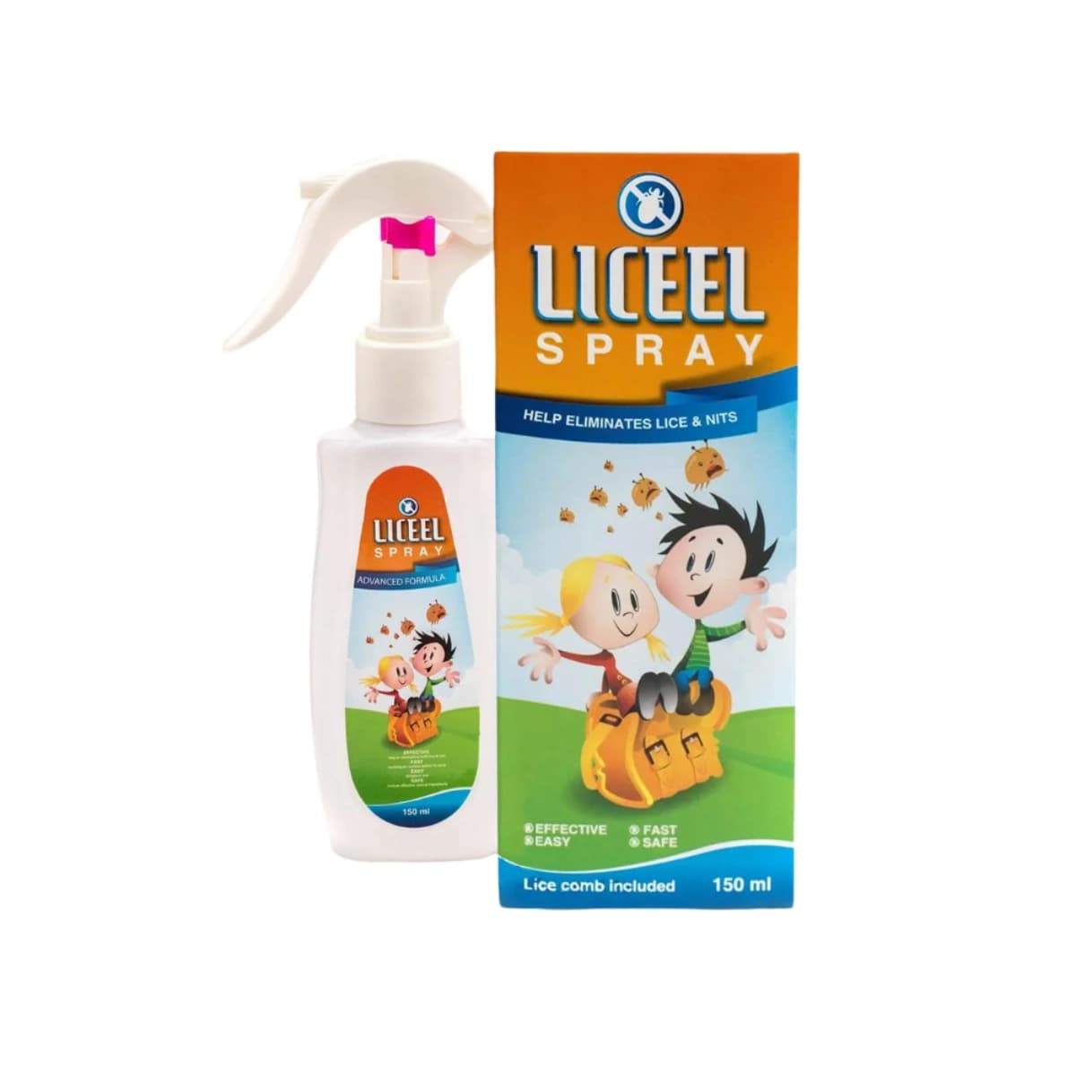 Liceel, Spray Anti-Lice - 150 Ml (Larawan 1 ng 2)