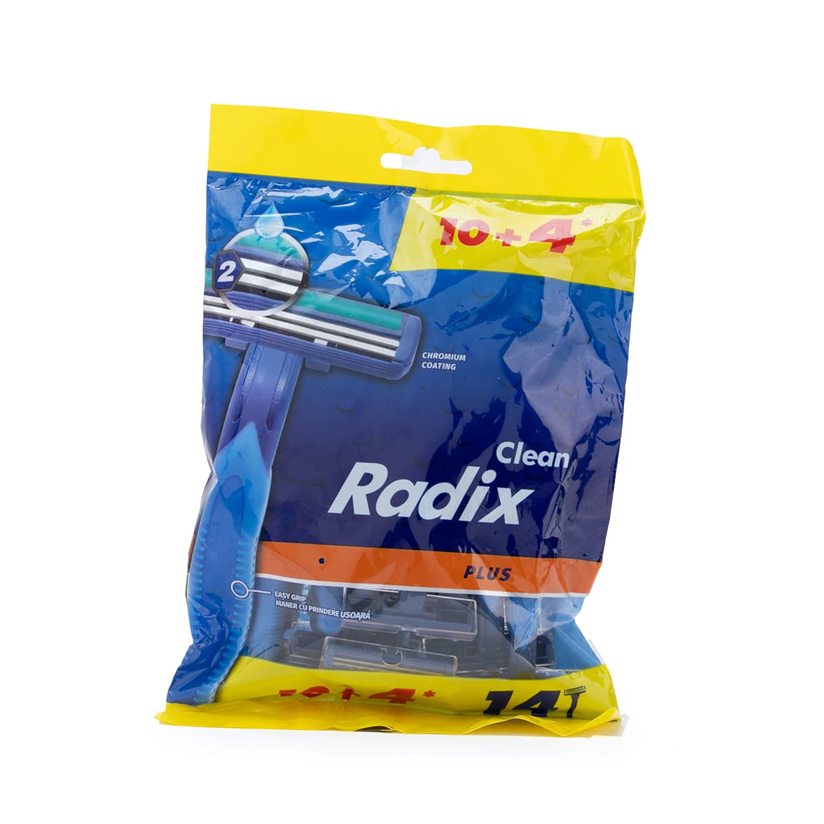 Radix, Clean, Plus, Shaving 14 Blue Razors - 1 Pack (Larawan 2 ng 2)
