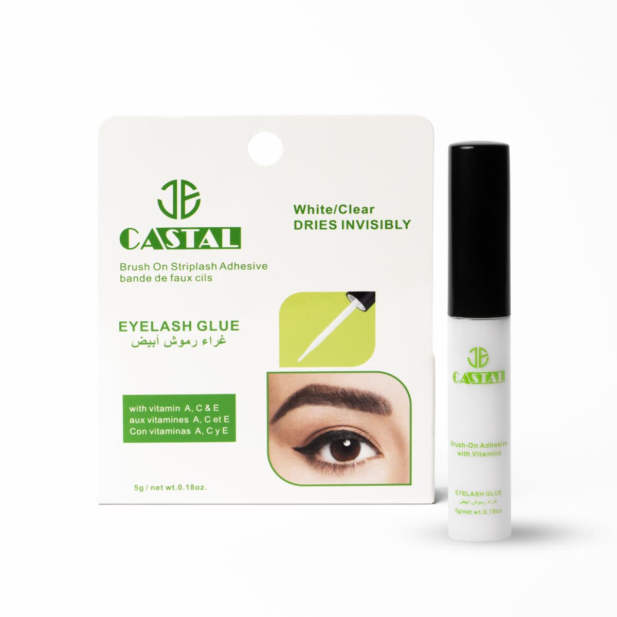 Je Castal, Eyelash Glue White - 5 Gm (Image 1 of 1)