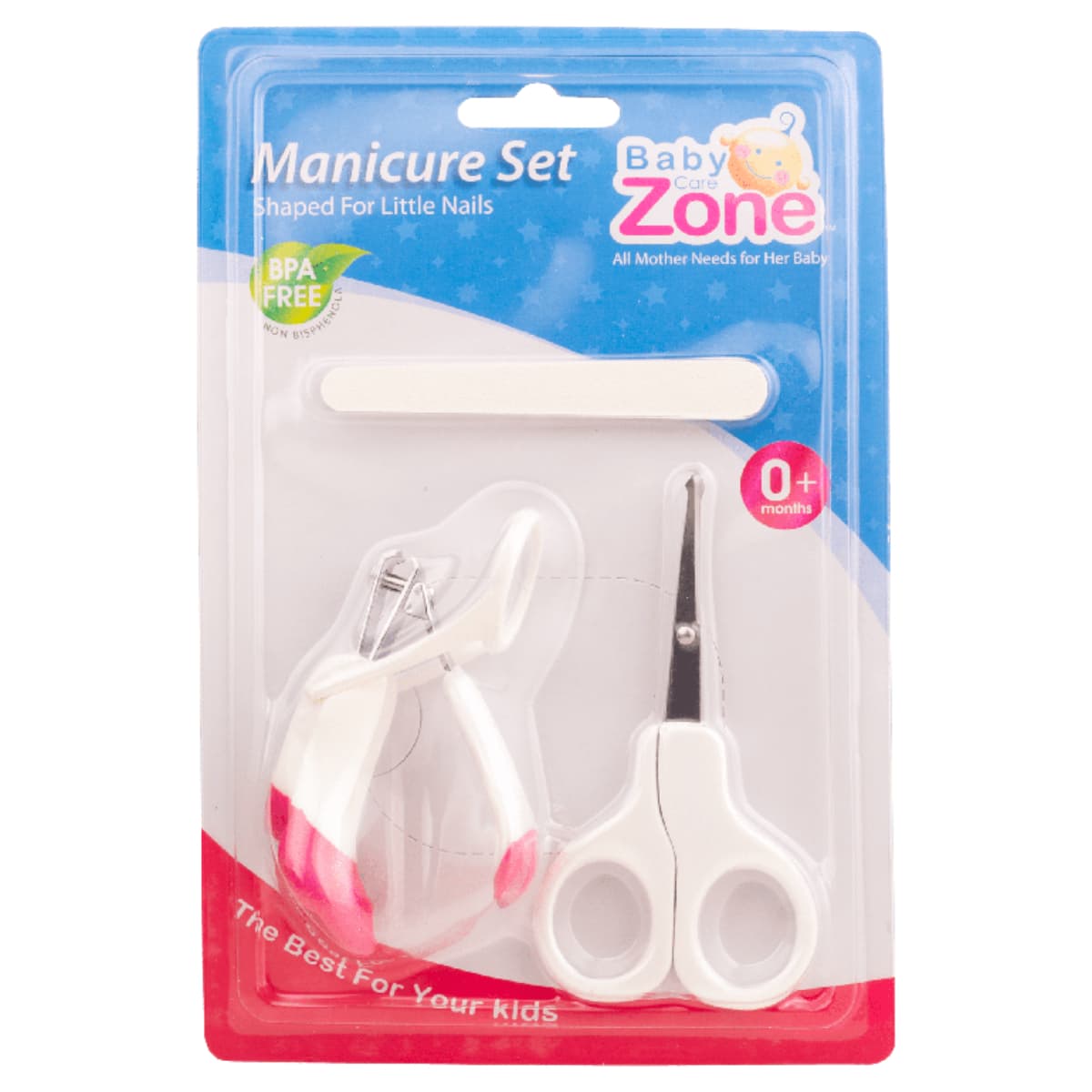 Baby Zone, Nail Cutter Scissor & File 8449 - 1 Set (Image 2 of 2)