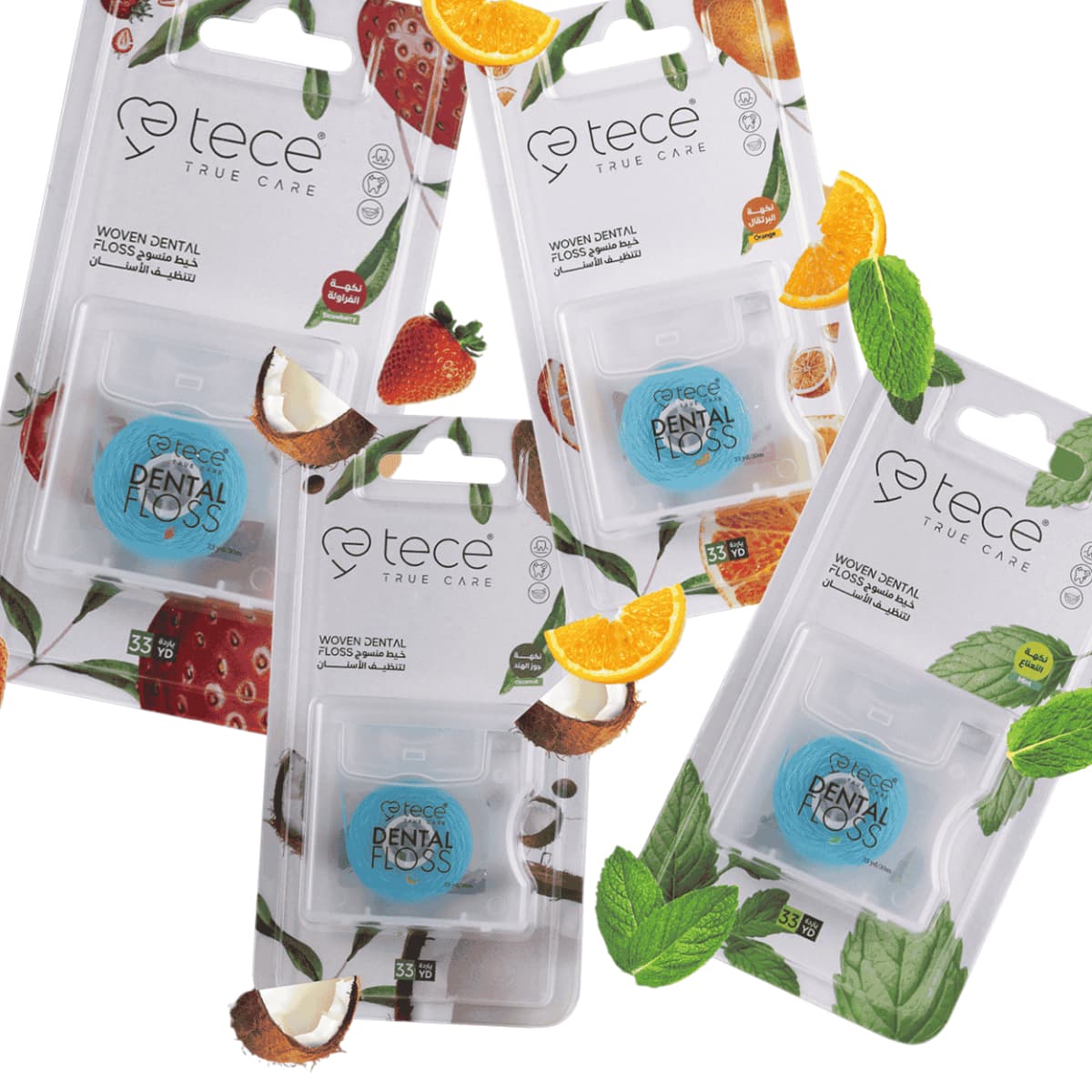 Tece, Woven Dental Floss, 30 Meter, Multi Flavors - 1 Piece (Image 2 of 2)