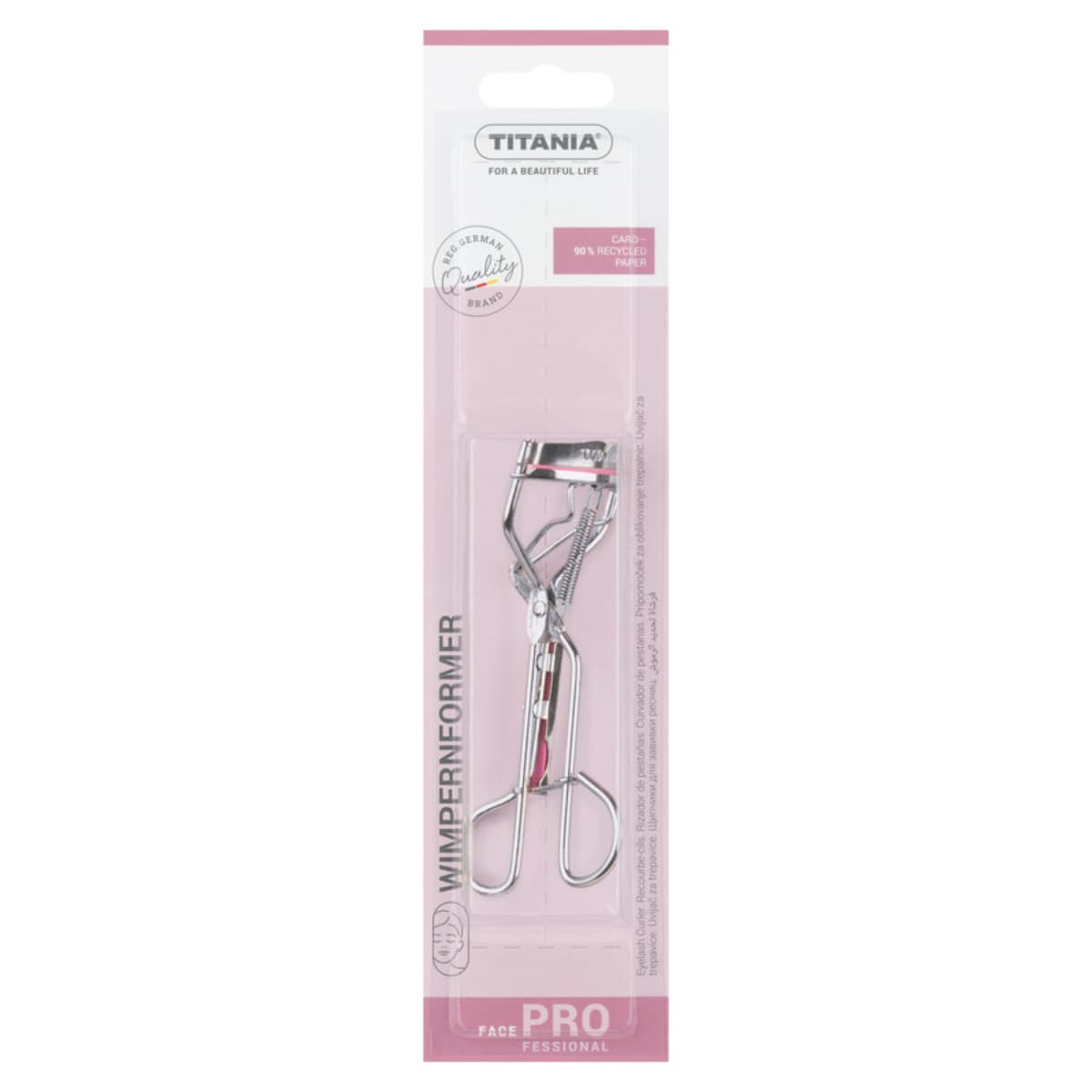 Titania, Eyelash Curler, Silver - 1 Pc (Larawan 2 ng 2)