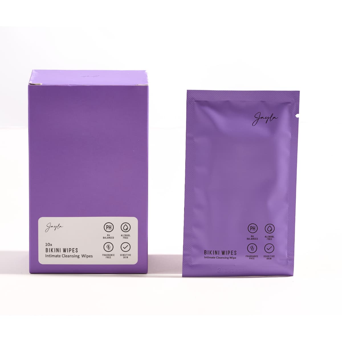 Jayla, Intimate Cleansing Bikini Wipes - 10 Pcs (Image 1 of 1)