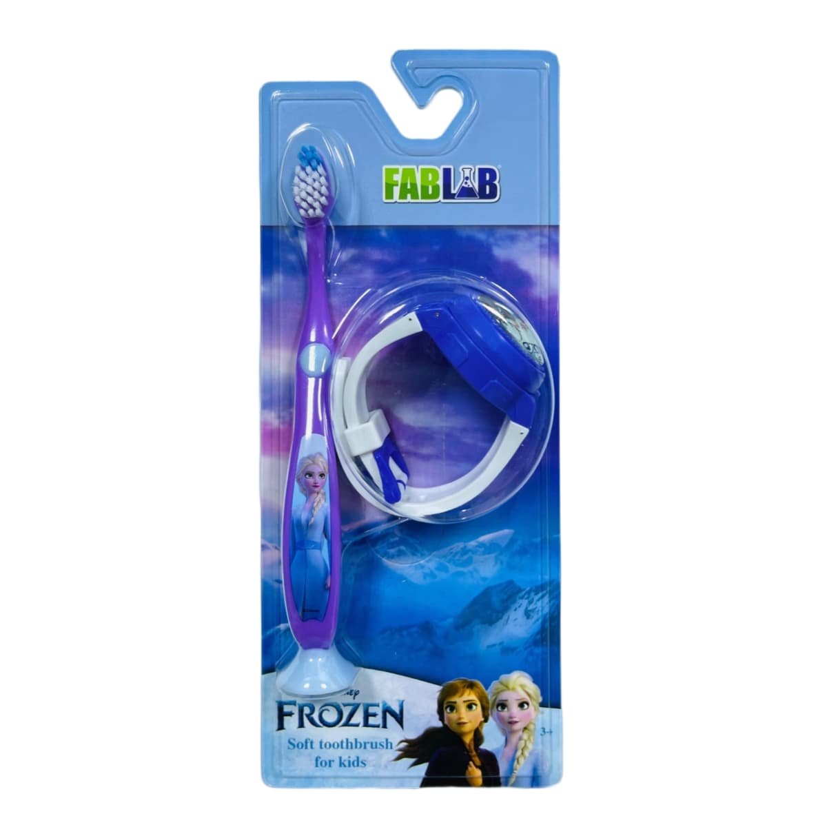 Fablab, Toothbrush Frozen, For Kids, With Gift - 1 Kit (Larawan 1 ng 1)