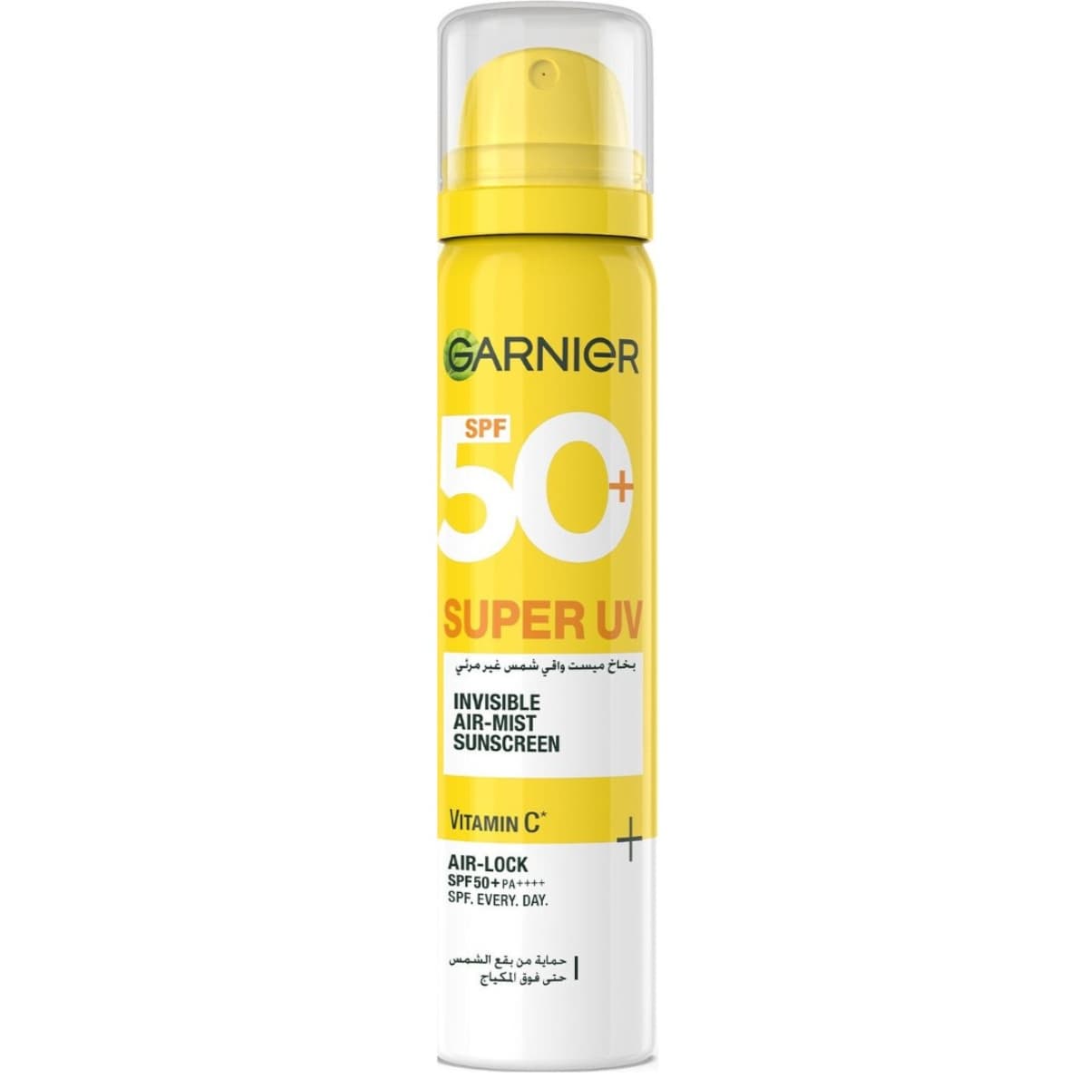 Garnier, Sunscreen, SPF50, Invisible Air Mist, With Vitamin C - 75 Ml (Image 1 of 1)