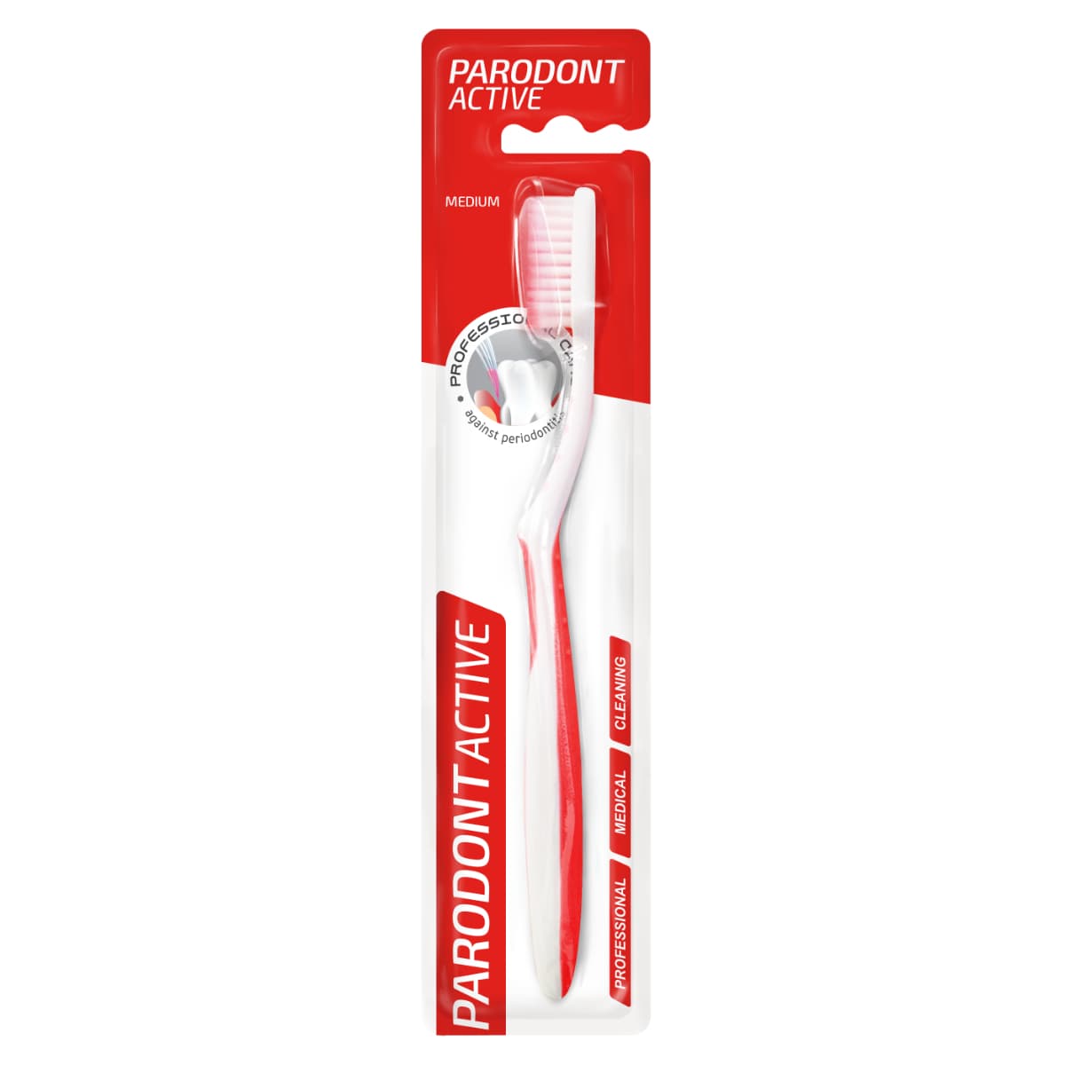 Parodont Active, Toothbrush, Medium - 1 Pc (Larawan 1 ng 1)