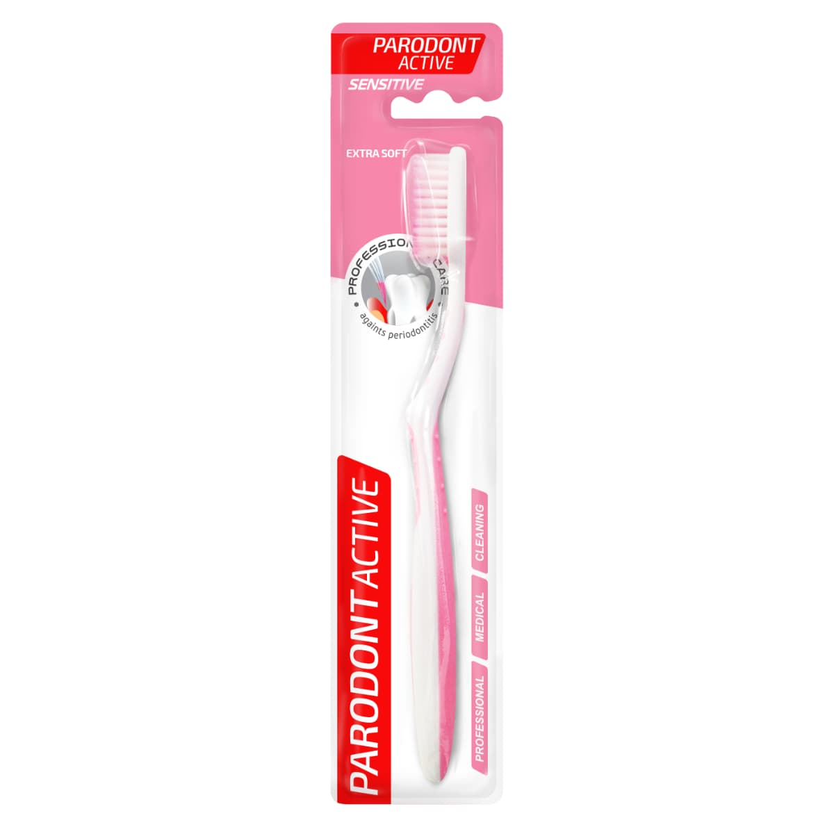 Parodont Active, Toothbrush, Sensitive Extra Soft - 1 Pc (Larawan 1 ng 1)