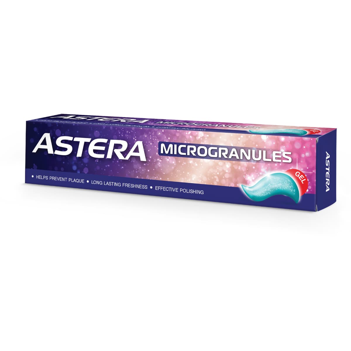 Astera, Toothpaste, Microgranules, Gel - 75 Ml (Larawan 2 ng 2)
