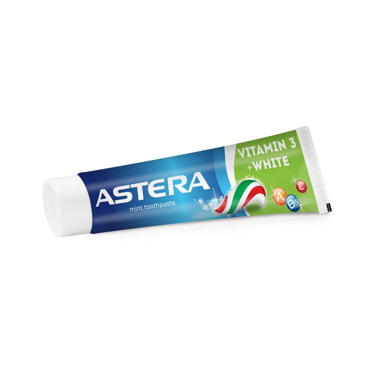 Astera, Toothpaste, Vitamin 3, White - 110 Gm (Larawan 1 ng 2)