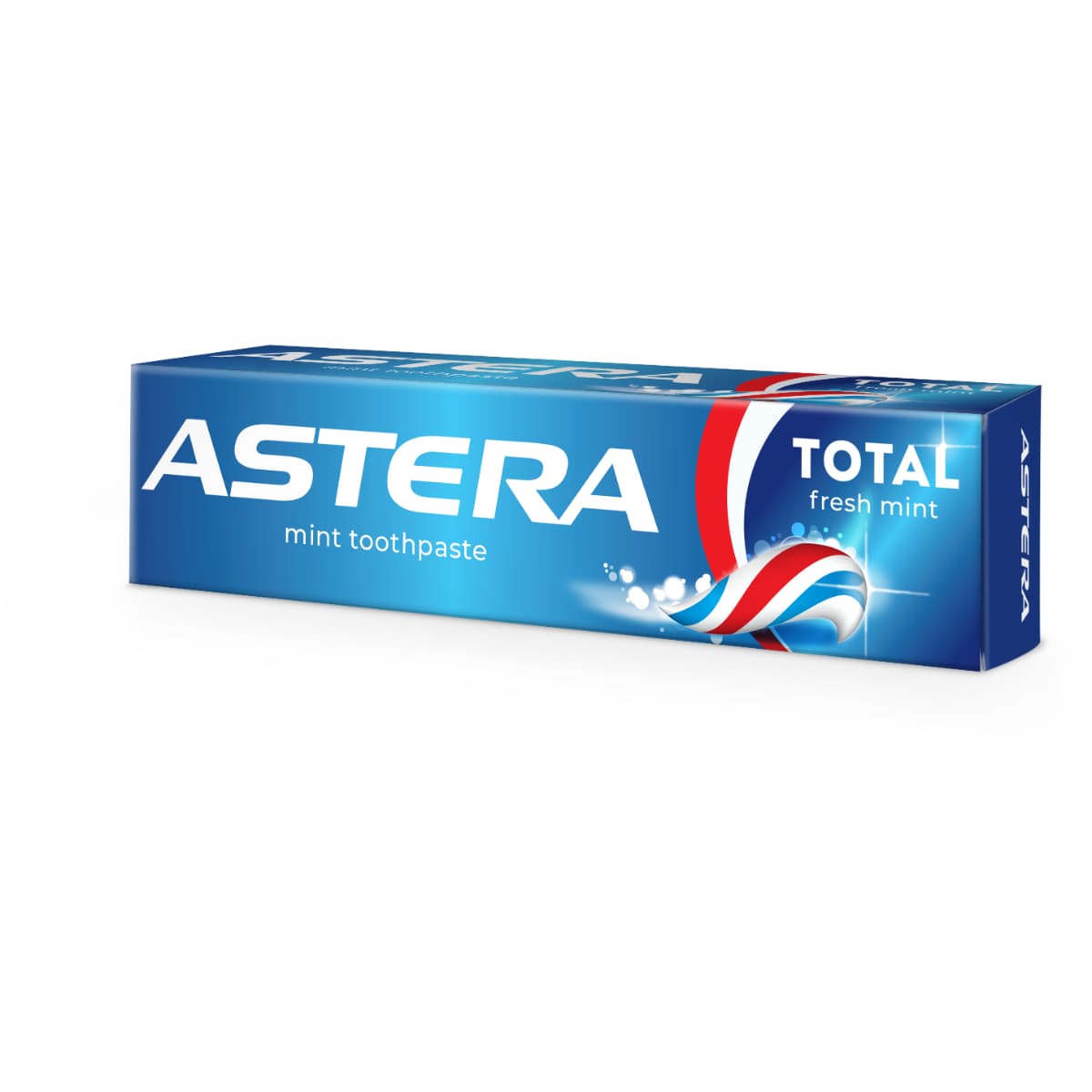 Astera, Toothpaste, Total, Fresh Mint - 110 Gm (Larawan 2 ng 2)