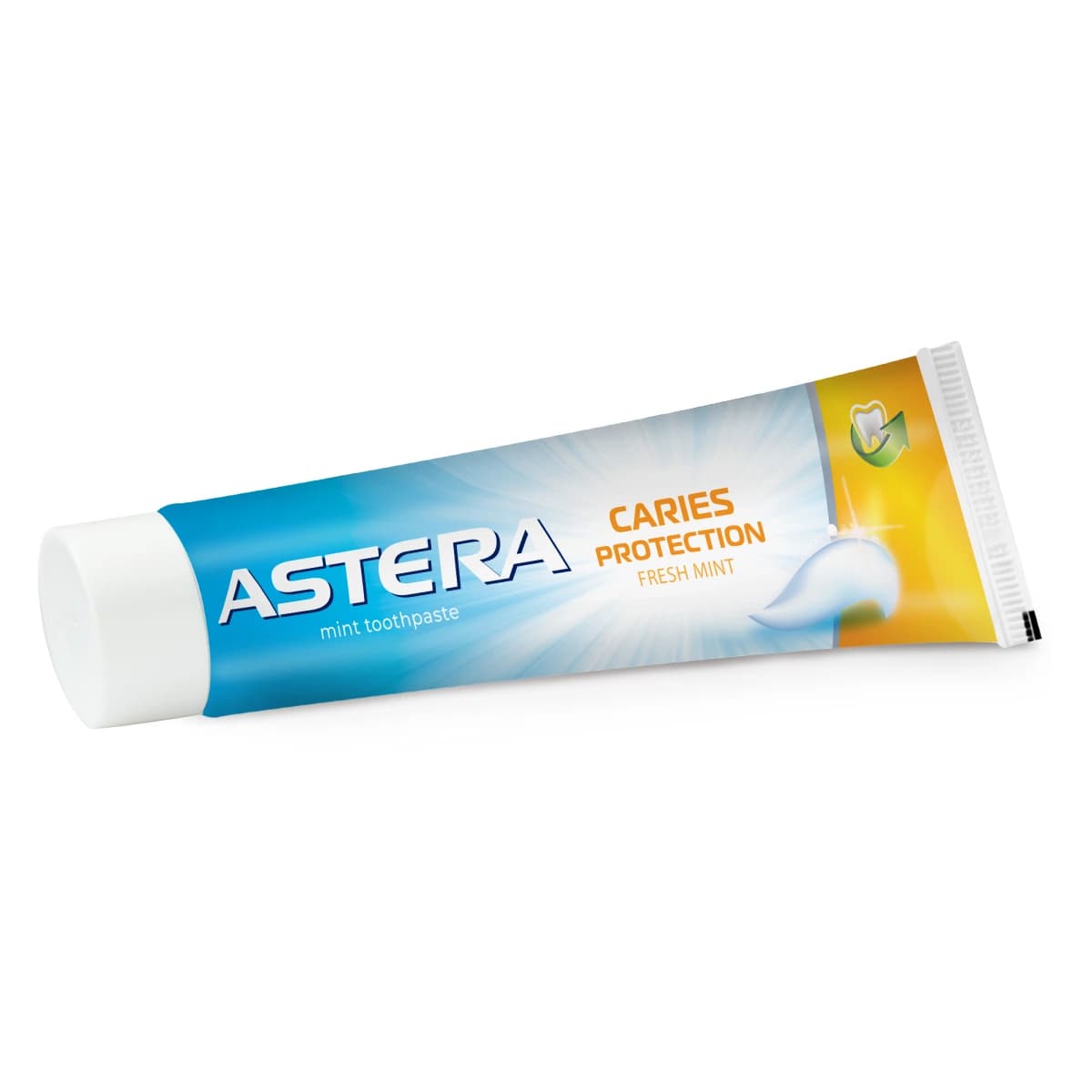Astera, Toothpaste, Caries Protection, Fresh Mint - 110 Gm (Larawan 1 ng 2)