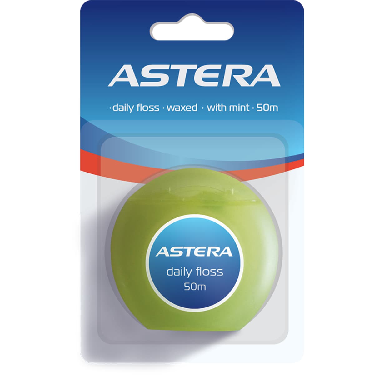 Astera, Daily Tooth Floss With Mint - 50 M (Larawan 1 ng 1)