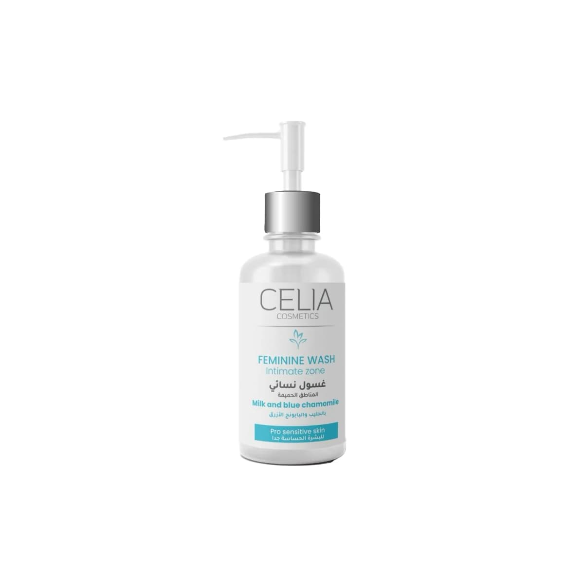 Celia, Feminine Wash Milk & Blue Chamomile Sensitive Skin - 180 Ml (Larawan 1 ng 2)