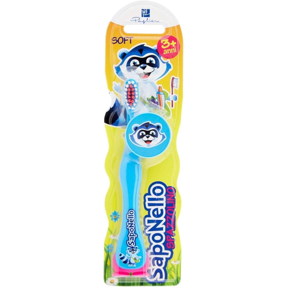 Saponello, Toothbrush +3 Years Soft - 1 Pc (Larawan 1 ng 1)