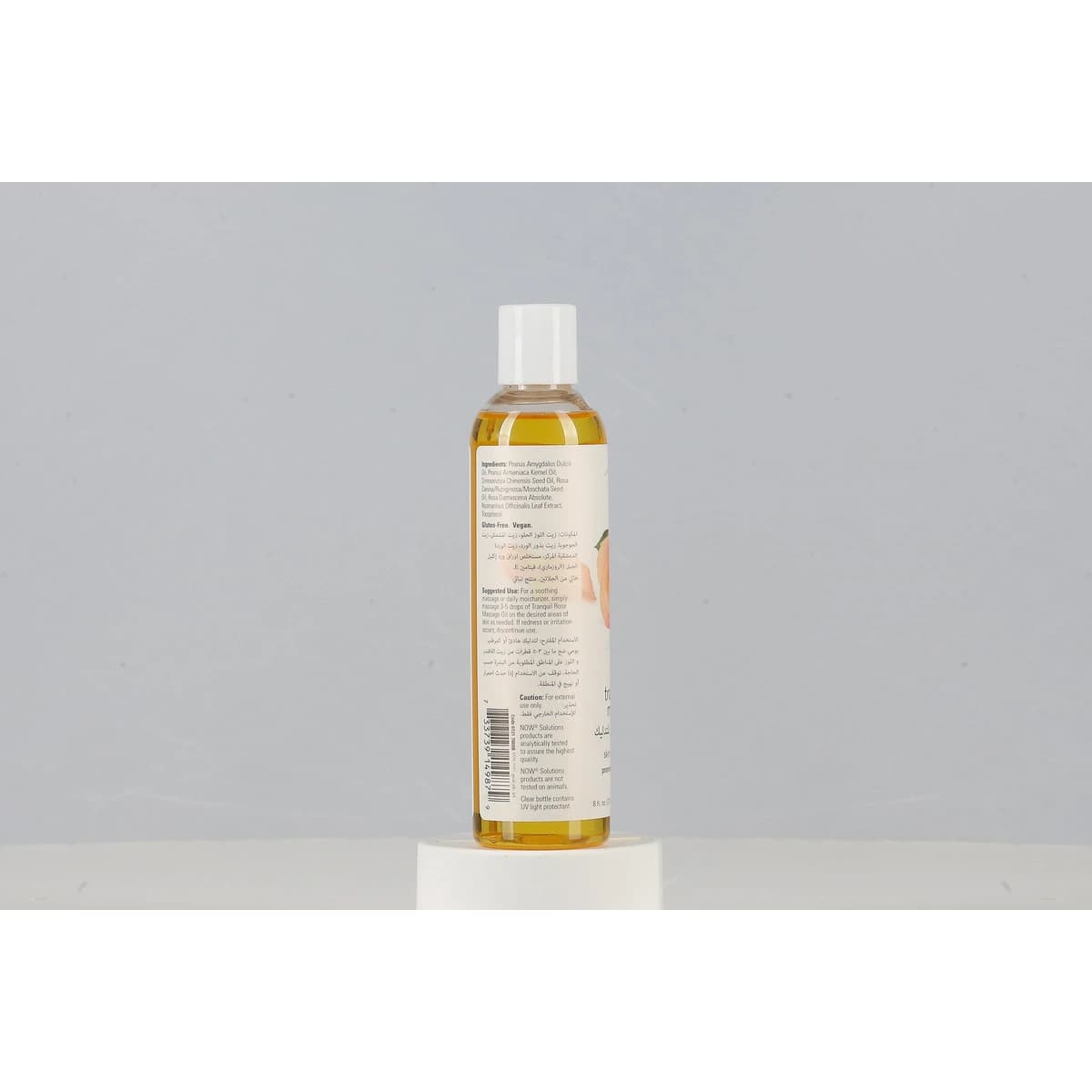 Now, Tranquil Rose Massage Oil - 237 Ml (चित्र 1 / 2)