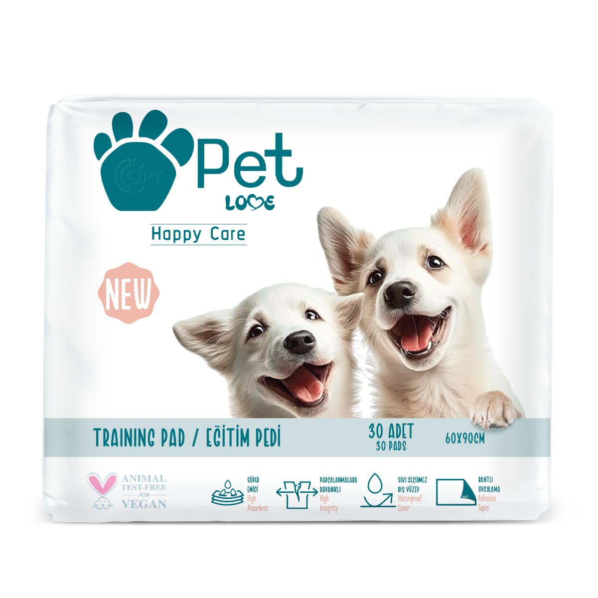 Pet Love, Pets Training Pads - 30 Pcs (Image 2 of 2)
