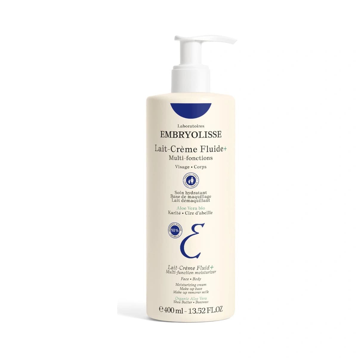 Embryolisse, Lait-Crème Fluid+, Moisturizer - 400 Ml (Larawan 2 ng 2)