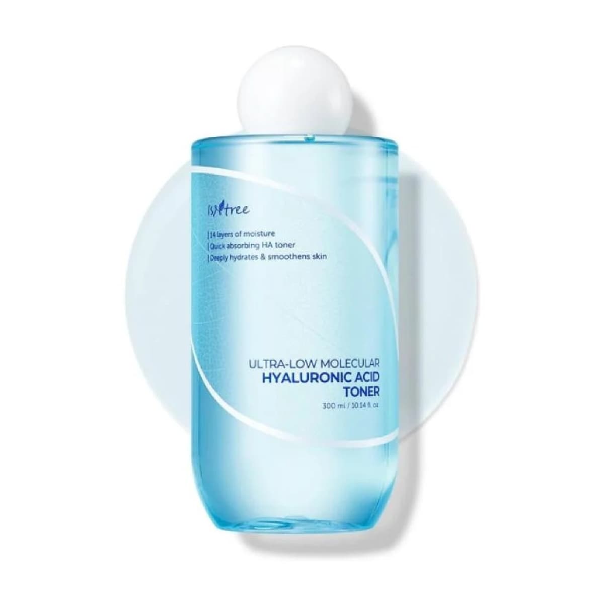Isntree, Toner, Ultra Low Molecular Hyaluronic Acid - 300 Ml (Larawan 1 ng 1)