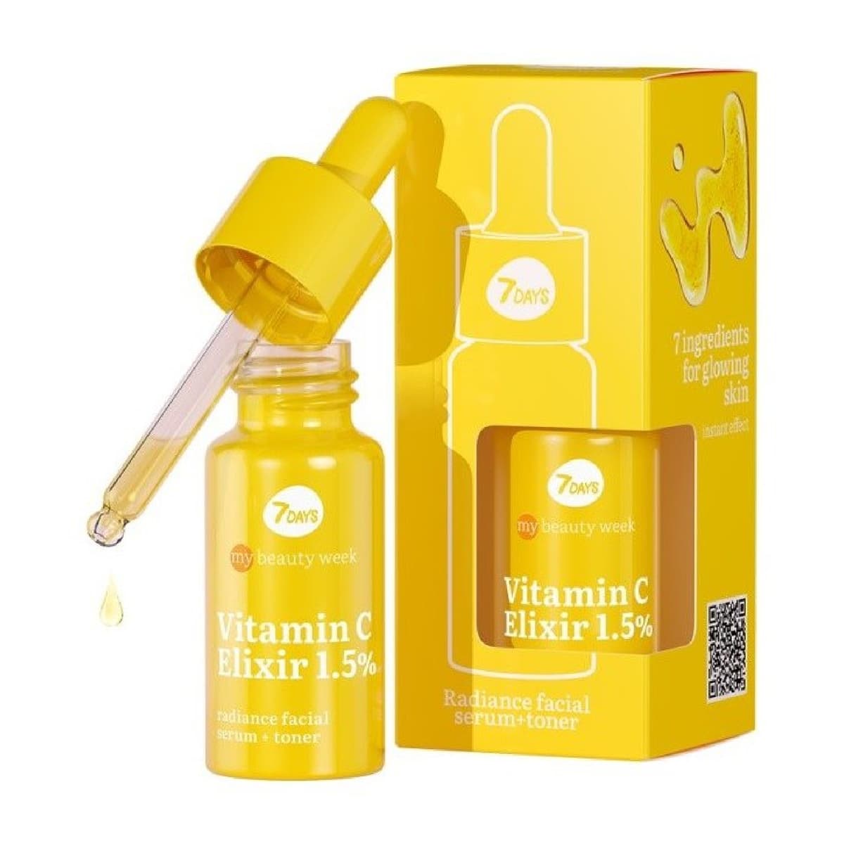 7 Days, Facial Elixir, Vitamin C - 30 Ml (Image 1 of 1)