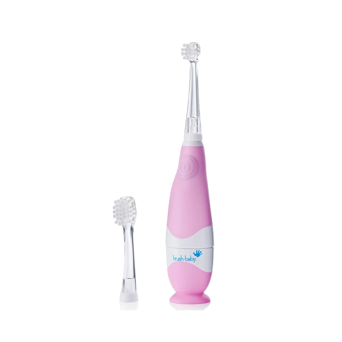 Brush-Baby, Baby Sonic Electric Toothbrush, Pink, 0-3Yearrs - 1 Pc (Larawan 1 ng 3)