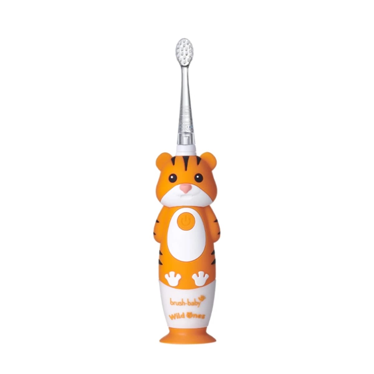 Brush-Baby, Wild Ones, Rechargeable Electric Toothbrush, Tiger, 0-10 Years - 1 Pc (Larawan 1 ng 3)