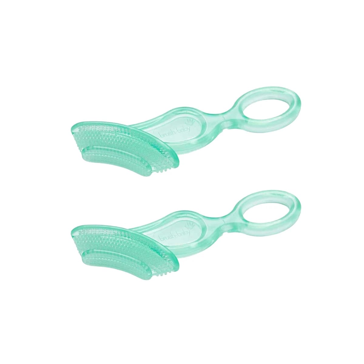 Brush-Baby, Chewable Toothbrush Twin, 10-36 Months -1 Pc (Larawan 1 ng 3)