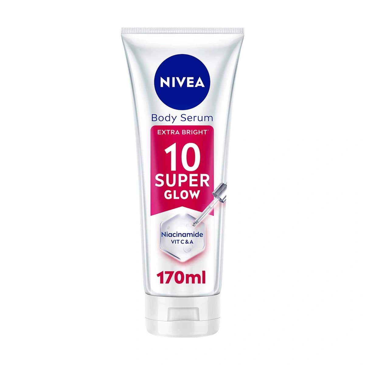 Nivea, Body Serum, 10 Super Glow - 170 Ml (Larawan 2 ng 2)