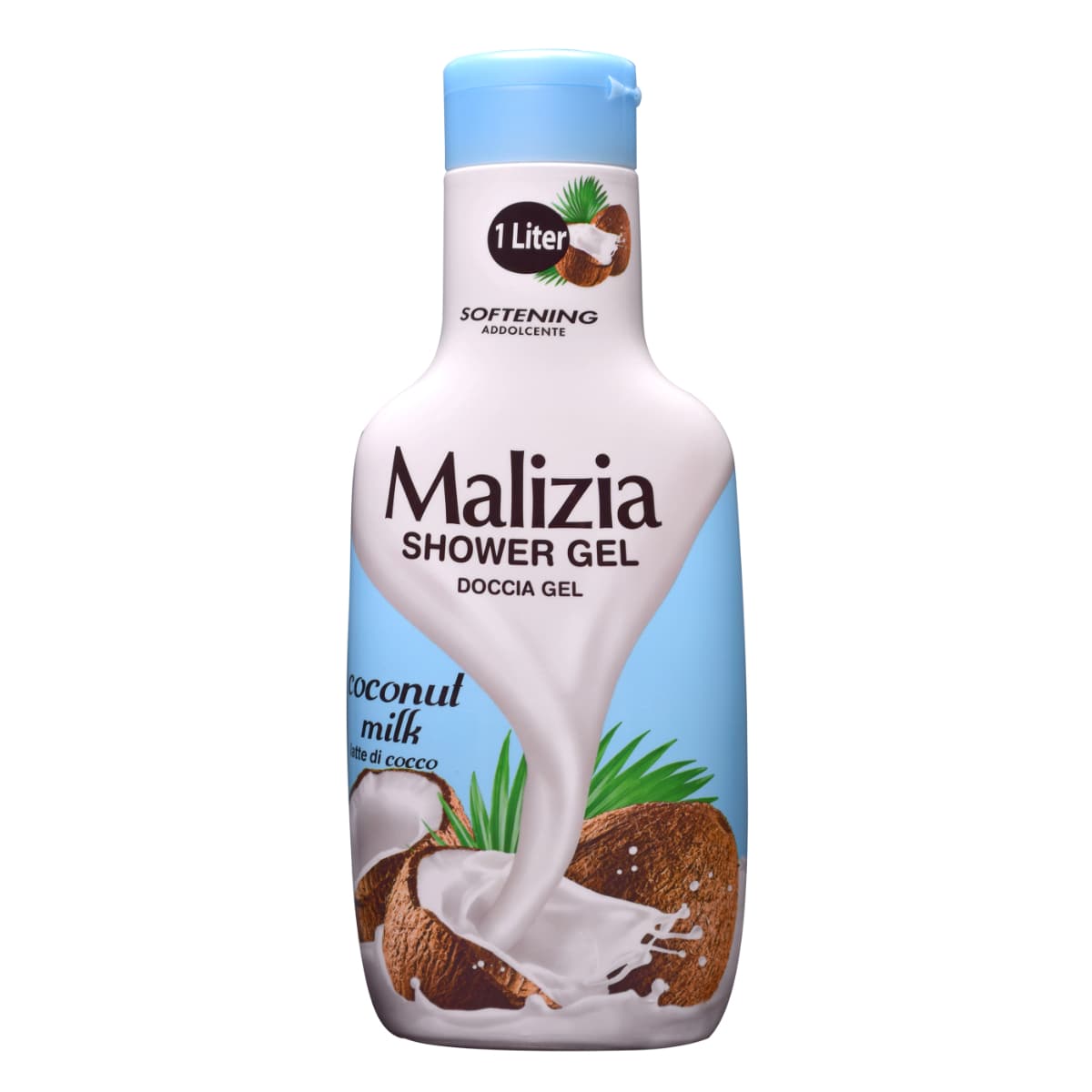Malizia, Shower Gel, Coconut Milk - 1000 Ml (Larawan 2 ng 2)