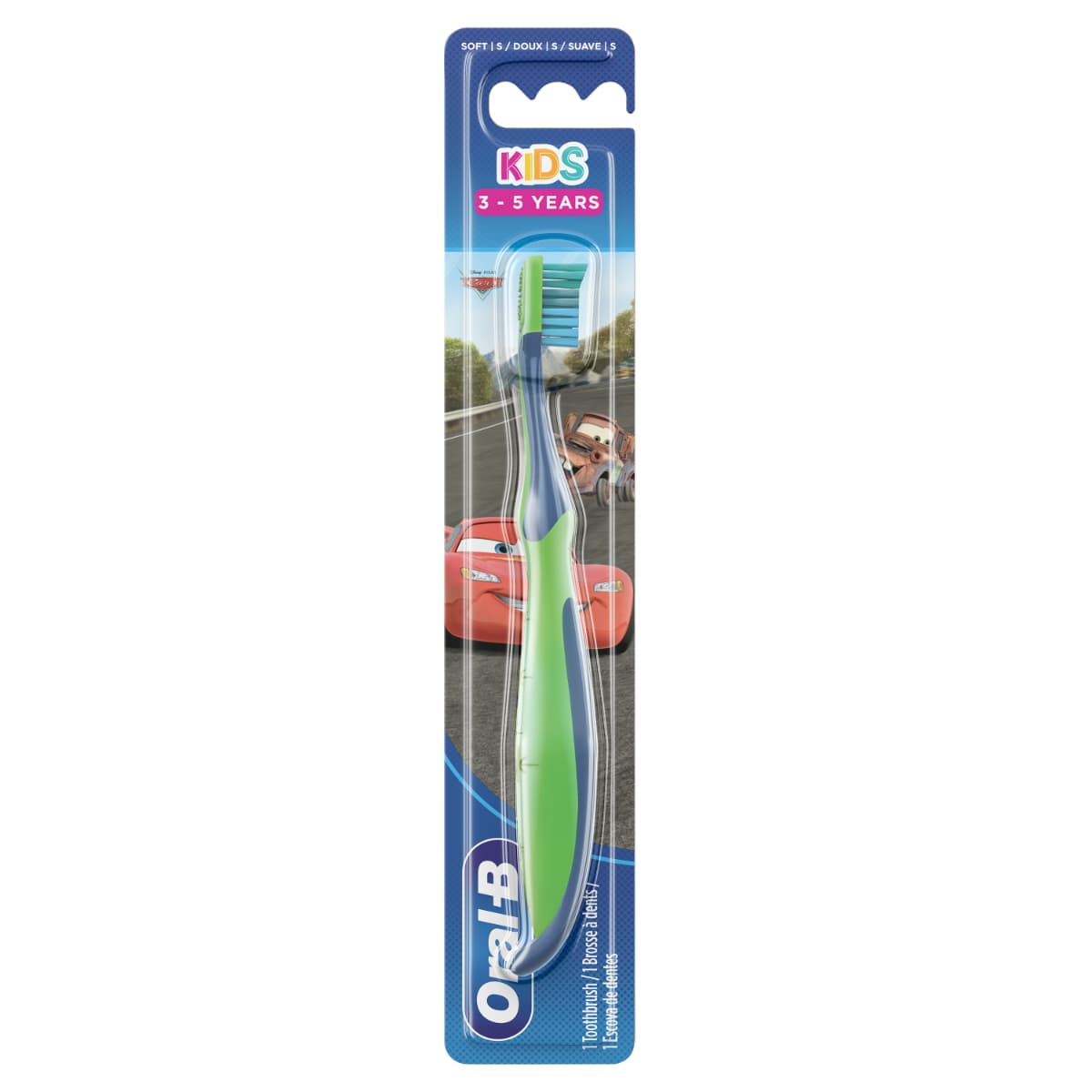 Oral-B, Toothbrush, Kids, Soft, 3-5 Years - 1 Pc (Larawan 3 ng 3)