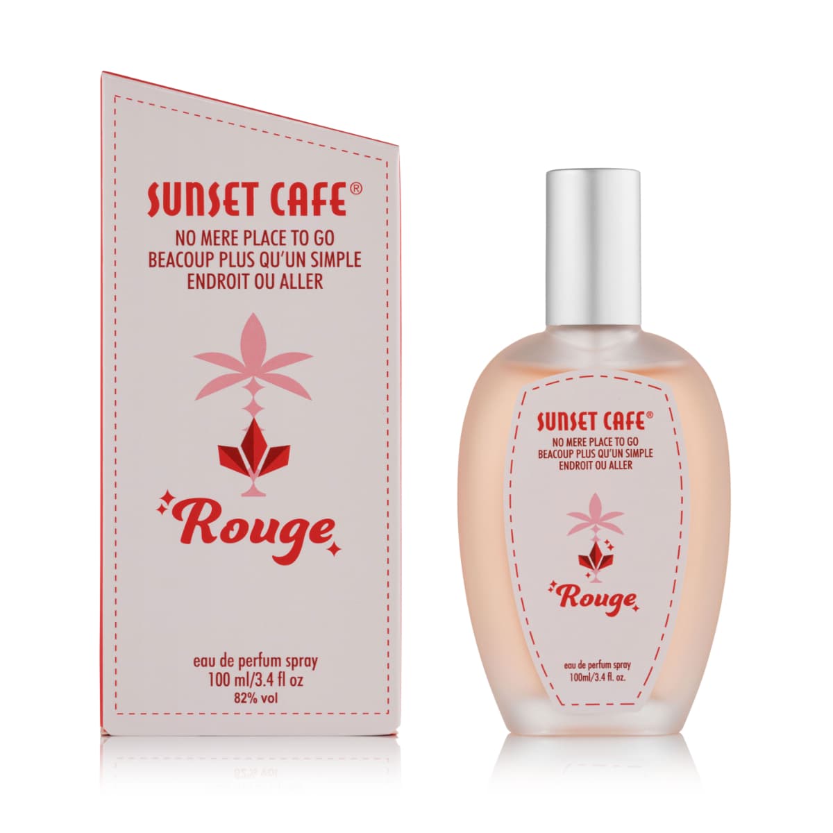 Sunset Cafe, Perfume, Rouge - 100 Ml (Larawan 2 ng 2)