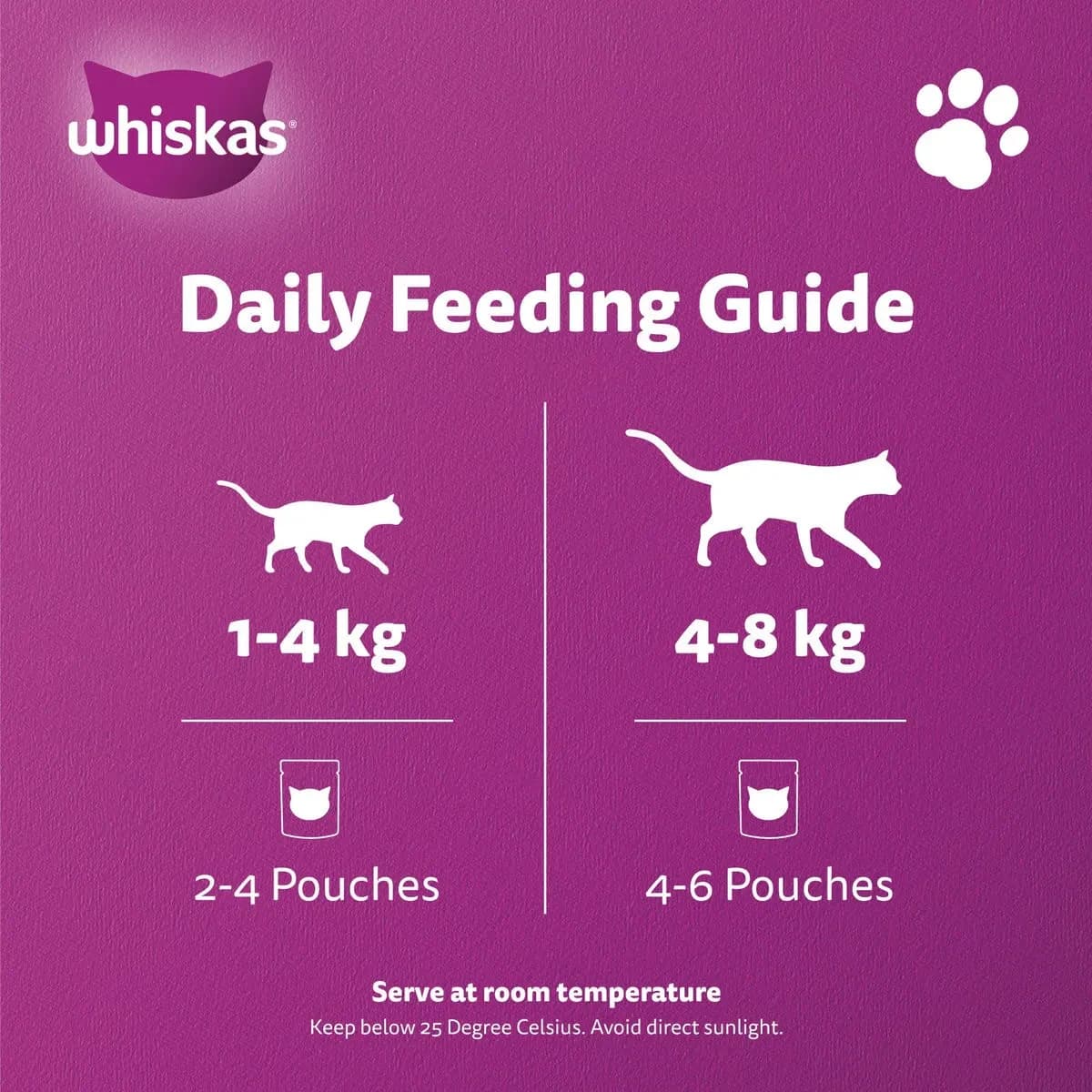 Whiskas, Cat Food, Chicken In Gravy, 80 Gm - 12 Pcs (Image 1 of 3)