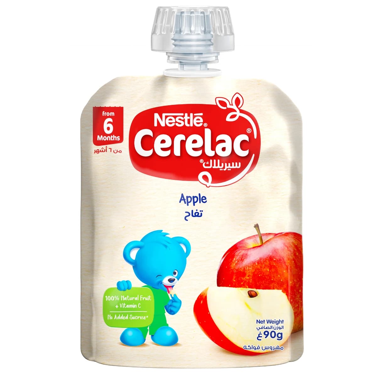 Cerelac, Puree Apple From 6 Months - 90 Gm (Image 1 of 5)