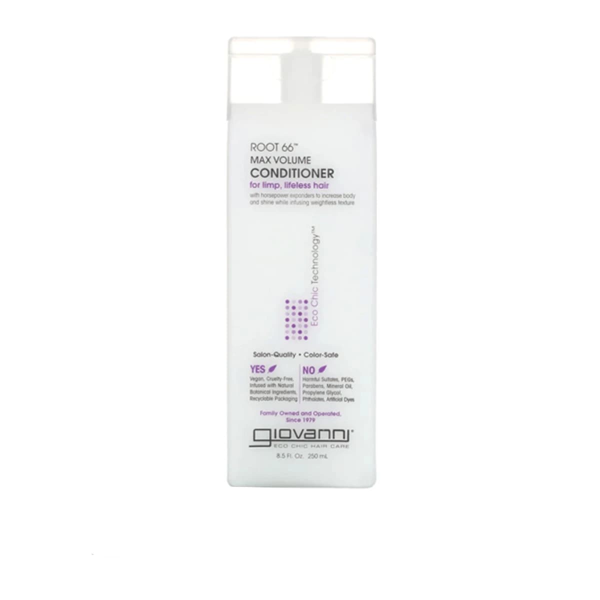 Giovanni, Root 66, Conditioner, Max Volume - 250 Ml (Larawan 2 ng 2)