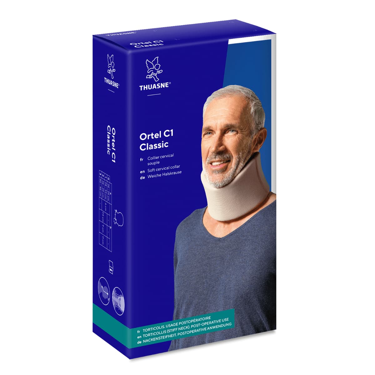 Thuasne, Ortel C1 Classic, Soft Cervical Collar, Size 3 - 1 Piece (Image 1 of 1)