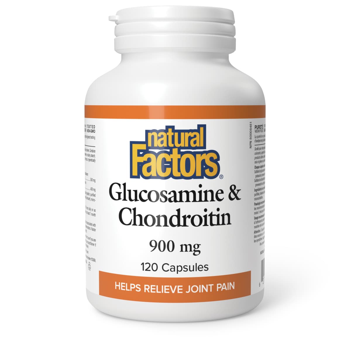 Natural Factors, Glucosamine & Chondroitin - 120 Capsule (Image 1 of 1)